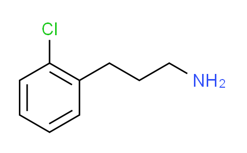 CAS No. 18655-48-6, 3-(2-chlorophenyl)-1-propanamine