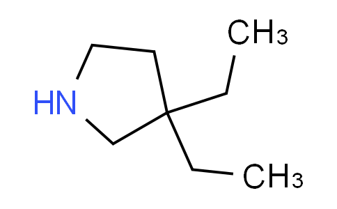 CAS No. 34971-71-6, 3,3-diethylpyrrolidine