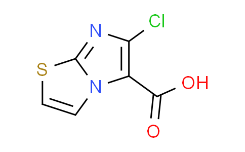 CAS No. 24918-20-5, 6-chloroimidazo[2,1-b][1,3]thiazole-5-carboxylic acid