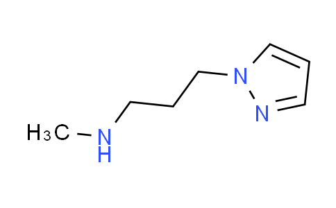 CAS No. 1007488-78-9, N-methyl-3-(1H-pyrazol-1-yl)propan-1-amine