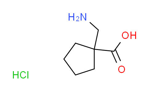 CAS No. 1185298-24-1, 1-(aminomethyl)cyclopentanecarboxylic acid hydrochloride