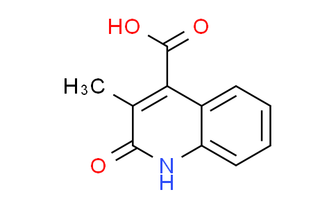 CAS No. 6625-08-7, 3-methyl-2-oxo-1,2-dihydro-4-quinolinecarboxylic acid