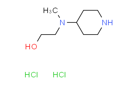 CAS No. 864655-27-6, 2-[methyl(4-piperidinyl)amino]ethanol dihydrochloride