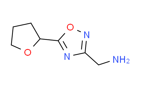 CAS No. 1082766-07-1, 1-[5-(tetrahydro-2-furanyl)-1,2,4-oxadiazol-3-yl]methanamine