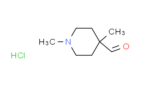 CAS No. 1428235-47-5, 1,4-dimethyl-4-piperidinecarbaldehyde hydrochloride