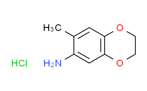 CAS No. 1134690-09-7, (7-methyl-2,3-dihydro-1,4-benzodioxin-6-yl)amine hydrochloride