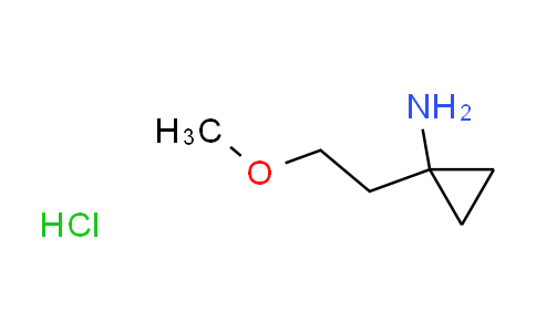 CAS No. 1993247-86-1, [1-(2-methoxyethyl)cyclopropyl]amine hydrochloride