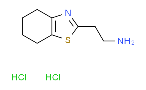 CAS No. 1240526-34-4, [2-(4,5,6,7-tetrahydro-1,3-benzothiazol-2-yl)ethyl]amine dihydrochloride