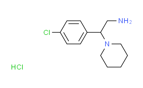 CAS No. 1609402-66-5, [2-(4-chlorophenyl)-2-(1-piperidinyl)ethyl]amine hydrochloride