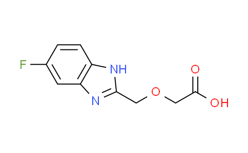 CAS No. 915920-11-5, [(5-fluoro-1H-benzimidazol-2-yl)methoxy]acetic acid