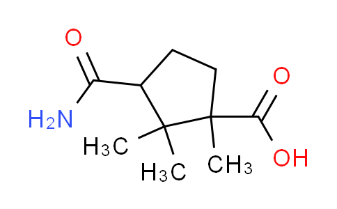 CAS No. 929976-25-0, 3-(aminocarbonyl)-1,2,2-trimethylcyclopentanecarboxylic acid