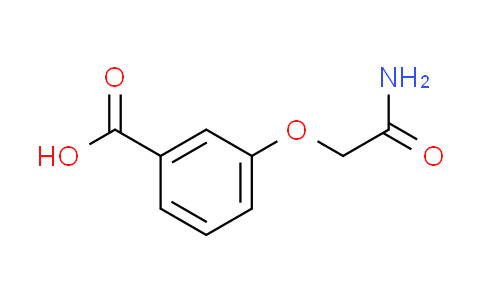 CAS No. 869942-82-5, 3-(2-amino-2-oxoethoxy)benzoic acid