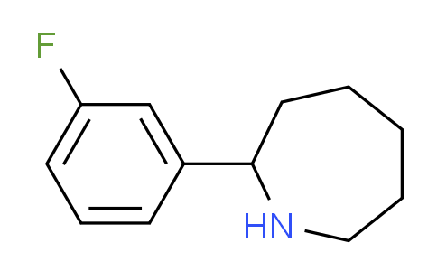 CAS No. 383130-06-1, 2-(3-fluorophenyl)azepane