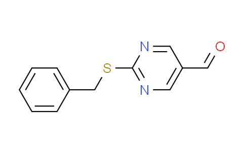 CAS No. 915920-15-9, 2-(benzylthio)pyrimidine-5-carbaldehyde