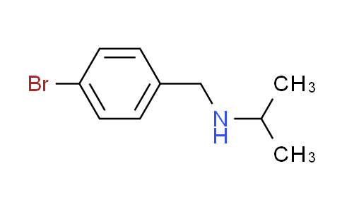 CAS No. 60376-97-8, (4-bromobenzyl)isopropylamine