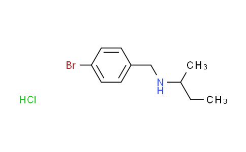 CAS No. 1158472-86-6, N-(4-bromobenzyl)-2-butanamine hydrochloride