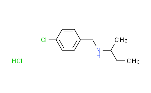 CAS No. 1158190-92-1, N-(4-chlorobenzyl)-2-butanamine hydrochloride