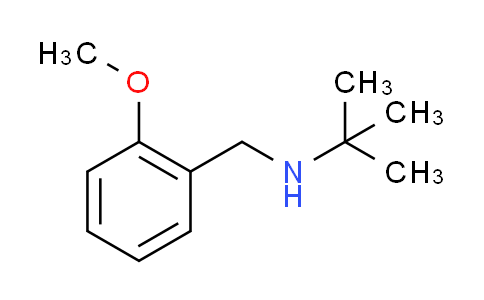 CAS No. 869942-68-7, N-(2-methoxybenzyl)-2-methylpropan-2-amine