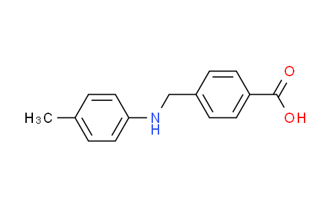 CAS No. 901889-84-7, 4-{[(4-methylphenyl)amino]methyl}benzoic acid