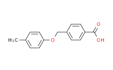 CAS No. 88382-46-1, 4-[(4-methylphenoxy)methyl]benzoic acid