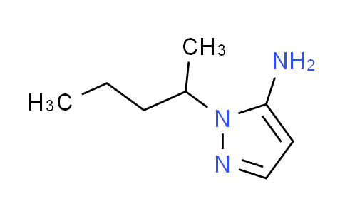CAS No. 1015845-66-5, 1-(1-methylbutyl)-1H-pyrazol-5-amine