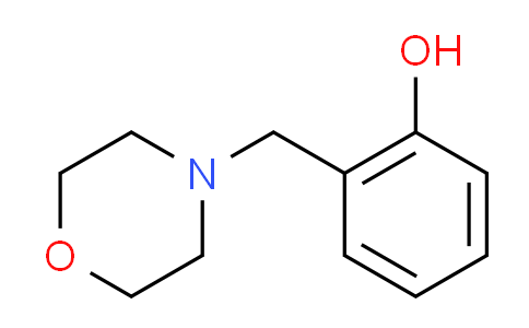 CAS No. 4438-01-1, 2-(morpholin-4-ylmethyl)phenol