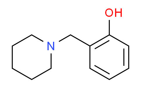 CAS No. 4764-13-0, 2-(piperidin-1-ylmethyl)phenol