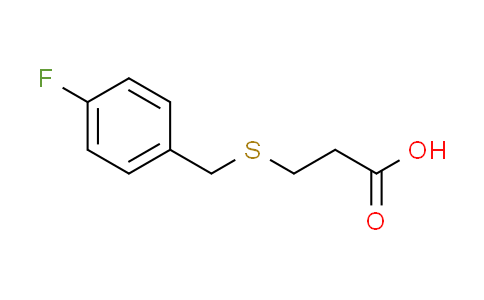 CAS No. 23912-15-4, 3-[(4-fluorobenzyl)thio]propanoic acid