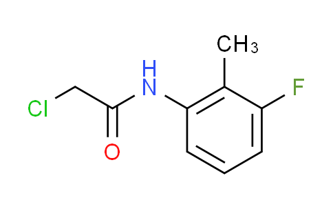 CAS No. 347196-12-7, 2-chloro-N-(3-fluoro-2-methylphenyl)acetamide