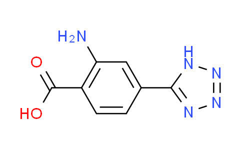CAS No. 872473-26-2, 2-amino-4-(1H-tetrazol-5-yl)benzoic acid