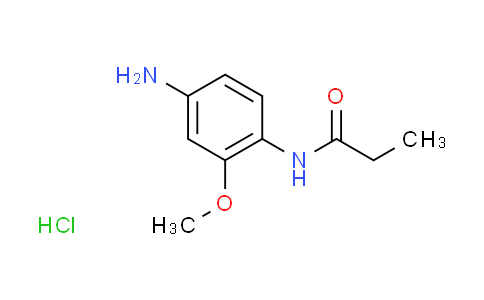 CAS No. 1609407-27-3, N-(4-amino-2-methoxyphenyl)propanamide hydrochloride