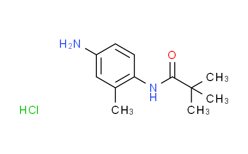 CAS No. 1185672-87-0, N-(4-amino-2-methylphenyl)-2,2-dimethylpropanamide hydrochloride