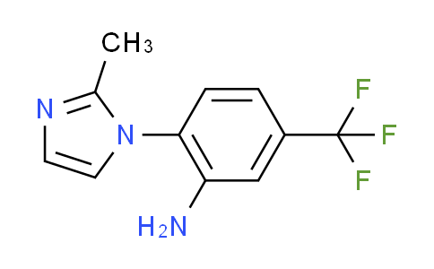CAS No. 380196-44-1, 2-(2-methyl-1H-imidazol-1-yl)-5-(trifluoromethyl)aniline