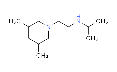 CAS No. 915921-72-1, N-[2-(3,5-dimethylpiperidin-1-yl)ethyl]propan-2-amine