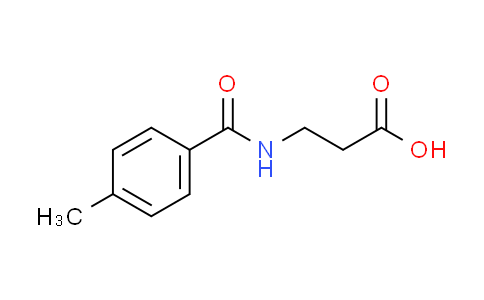 CAS No. 446828-78-0, N-(4-methylbenzoyl)-beta-alanine