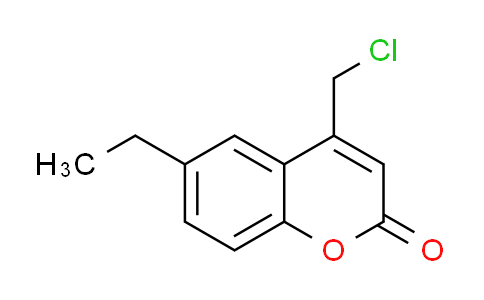CAS No. 637751-75-8, 4-(chloromethyl)-6-ethyl-2H-chromen-2-one