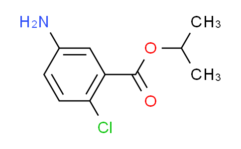 CAS No. 86819-50-3, isopropyl 5-amino-2-chlorobenzoate