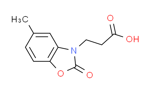 71977-76-9 | 3-(5-methyl-2-oxo-1,3-benzoxazol-3(2H)-yl)propanoic acid