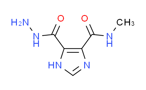 CAS No. 627470-09-1, 5-(hydrazinocarbonyl)-N-methyl-1H-imidazole-4-carboxamide