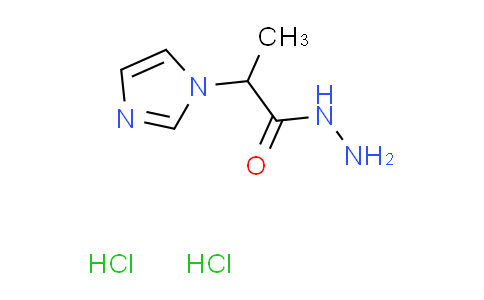 CAS No. 1263376-04-0, 2-(1H-imidazol-1-yl)propanohydrazide dihydrochloride