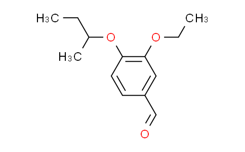 CAS No. 915907-98-1, 4-sec-butoxy-3-ethoxybenzaldehyde