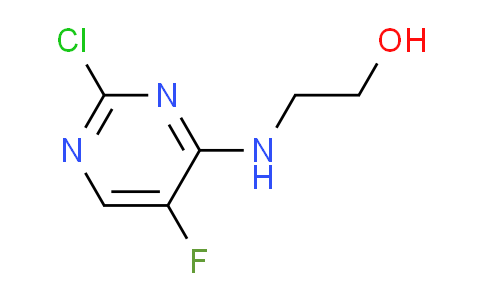 CAS No. 16255-90-6, 2-[(2-chloro-5-fluoropyrimidin-4-yl)amino]ethanol