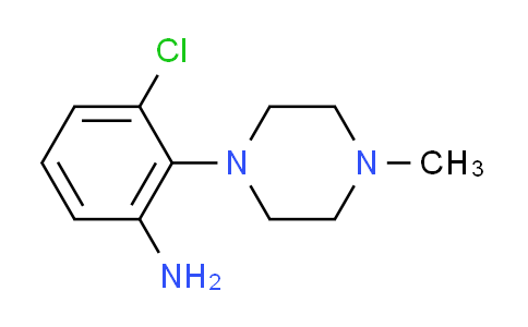 CAS No. 189761-97-5, 3-chloro-2-(4-methylpiperazin-1-yl)aniline