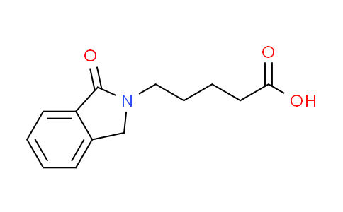 CAS No. 881986-39-6, 5-(1-oxo-1,3-dihydro-2H-isoindol-2-yl)pentanoic acid
