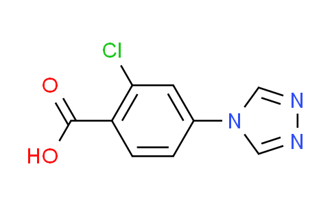 CAS No. 842977-29-1, 2-chloro-4-(4H-1,2,4-triazol-4-yl)benzoic acid