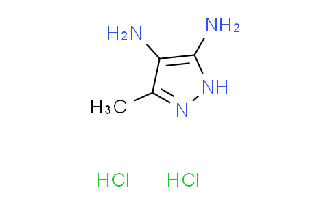 CAS No. 199340-92-6, 3-methyl-1H-pyrazole-4,5-diamine dihydrochloride