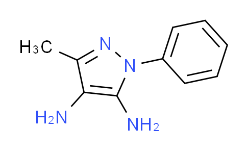 CAS No. 52943-88-1, 3-methyl-1-phenyl-1H-pyrazole-4,5-diamine
