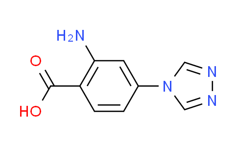 CAS No. 915920-19-3, 2-amino-4-(4H-1,2,4-triazol-4-yl)benzoic acid