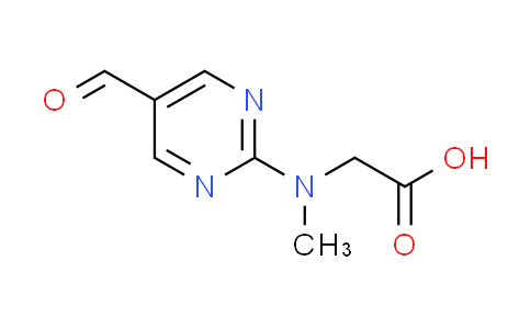 CAS No. 915921-77-6, N-(5-formylpyrimidin-2-yl)-N-methylglycine
