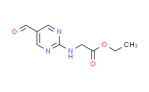 CAS No. 915920-21-7, ethyl N-(5-formylpyrimidin-2-yl)glycinate